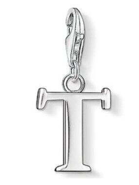 Thomas Sabo Letter T 925 Silver Dangle Charm